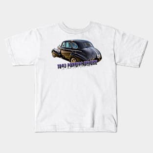 1940 Pontiac Deluxe Six Series 26 4-door Sedan Kids T-Shirt